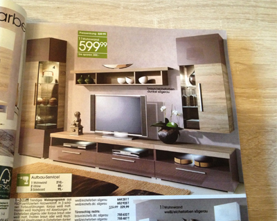 Der neue otto „wohnwelt“ katalog ist da! › wohncore Wohnzimmer farben dunkle möbel