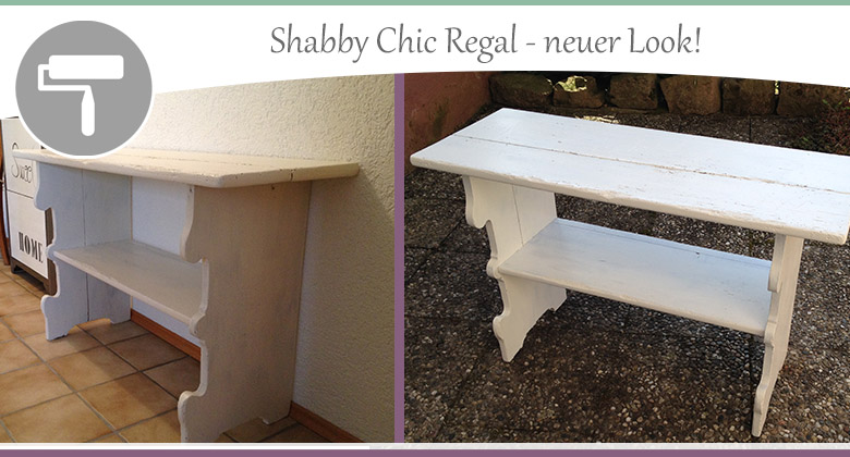 Shabby-Chic-Regal-neuer-Look