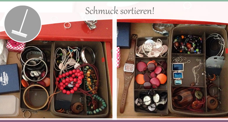 Schmuck-Sortieren