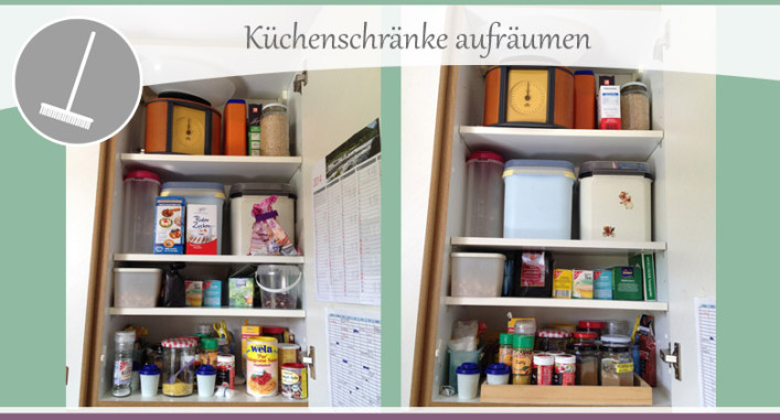Küchenschränke aufräumen – Freitag ist Ordnungstag › wohncore Küchenschränke aufräumen – Freitag ist Ordnungstag › wohncore